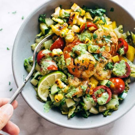 Grilled Summer Detox Salad