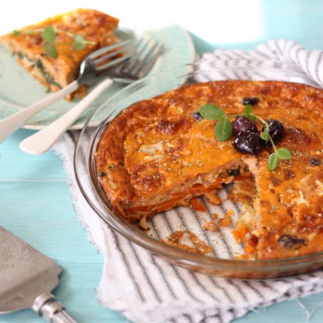 Dairy Free Quiche Pizza