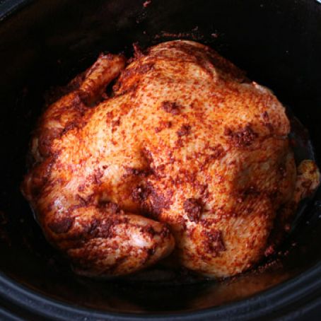 Rotisserie Chicken in a Crock Pot