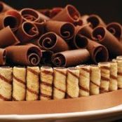 Crunchy Chocolate Chestnut Cake