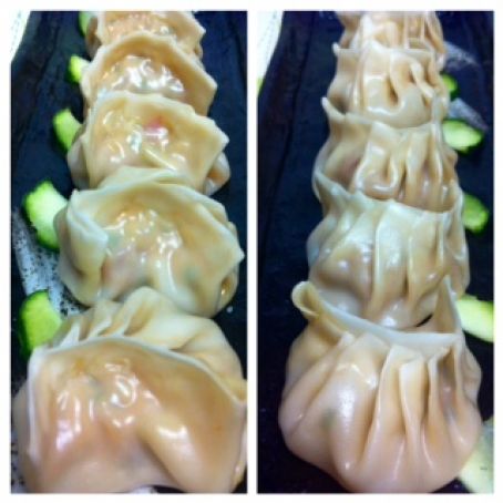 Asian: Steamed Gyoza
