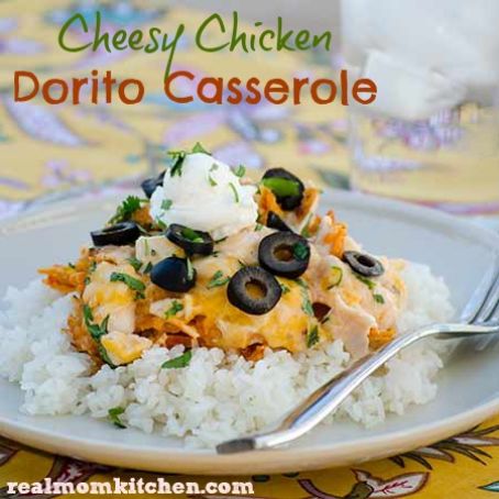 Cheesy Chicken Dorito Casserole