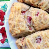Strawberry Lemonade Scones