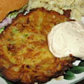 Zucchini Fritters with Chili Lime Mayo