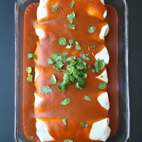 Protein Monster Vegan Enchiladas