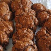 Chocolate Coconut Meringue Cookies by Rachael Ray