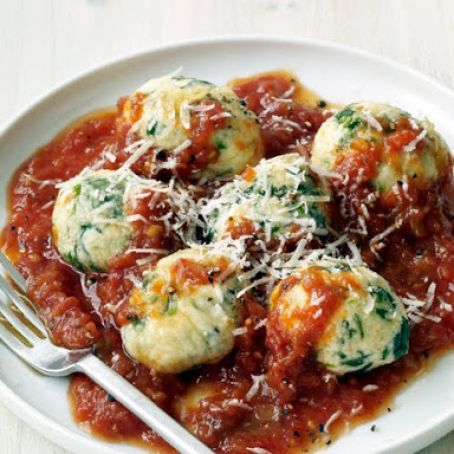 Spinach and Ricotta Dumplings