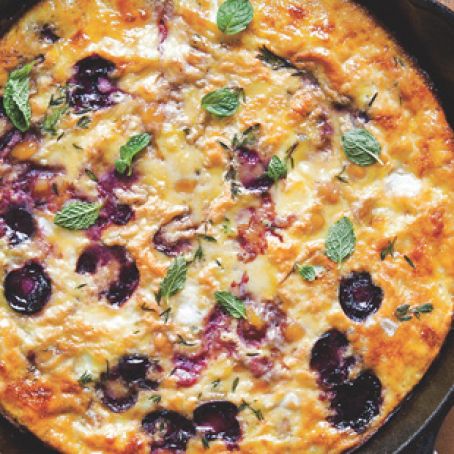 Chickpea and Cherry Frittata