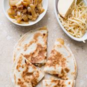 Smoked Gouda and Sweet Onion Quesadillas
