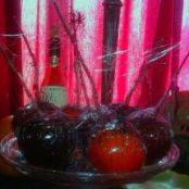 Halloween Apples Spooky Black