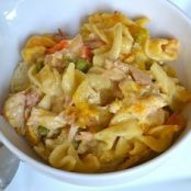 Chicken Noodle and Dumpling Casserole