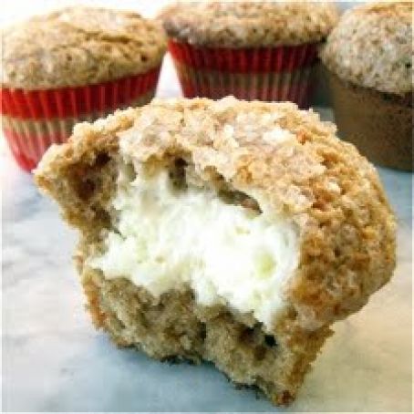 Cream Cheese Filled Carrot Muffins