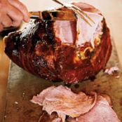 Dr Pepper-Glazed Ham with Prunes