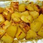 Greek Lemon Potatoes