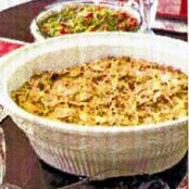 Chicken and Cornbread Dressing, Slow-Cooker