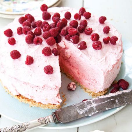 Strawberry Cloud Cake