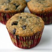 Banana, Espresso, Chocolate Chip Muffins