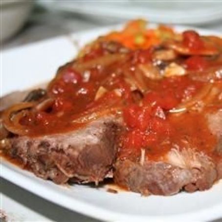 Roast Beef Roast in Red Wine Sauce