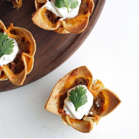 Crunchy Taco Cups