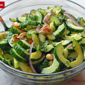 Thai Cucumber Salad with Peanuts