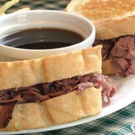 Easy French Dip Sandwiches