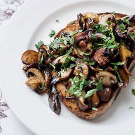 Mushrooms on Toast