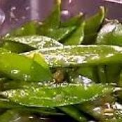 Sugar Snap Peas with Miso Sauce