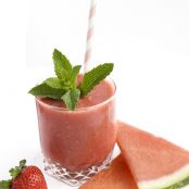 Strawberry Watermelon Mint Smoothie