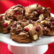 Ultimate Triple Chocolate Chunk Cookies