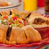 Easy Cheeseburger Ring