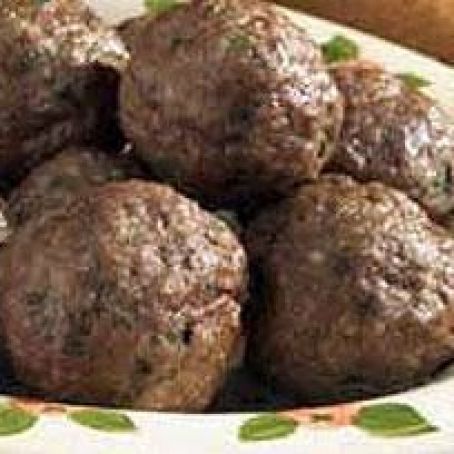 Easy Baked Parmesan Meatball