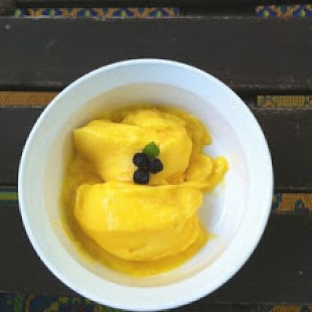 Mango Sorbet