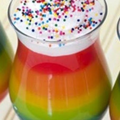 Double Rainbow Pudding