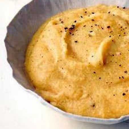 Pecorino and Pepper Polenta