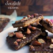 Oats ‘n’ Toffee Chocolate Squares