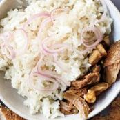 Soy-Braised Turkey with Turkey Rice
