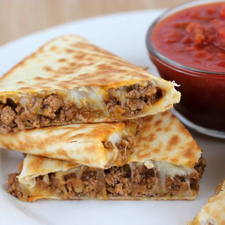 Beef Quesadillas