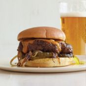 Cheddar-and-Onion Smashed Burgers