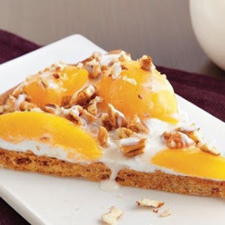 Peachy Fruit Pizza