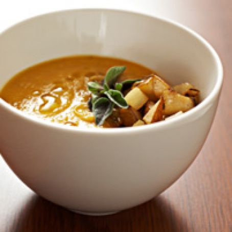 Roasted Squash & Apple Soup