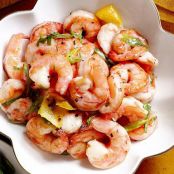 Citrus Shrimp Crepe Filling