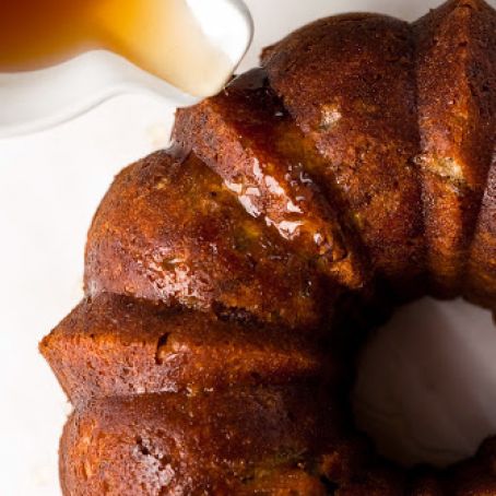 Apple Bourbon Bundt Cake