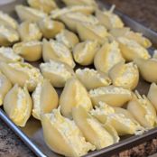 Cheese Stuffed Shells - a great freezer meal!