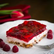 Raspberry Dessert Jello