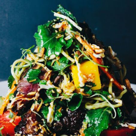Thai Steak & Noodle Salad (Overnight & in Advance)