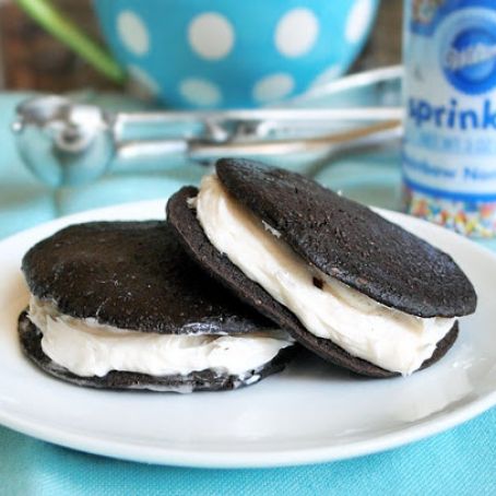 Ice Cream Sandwich Pancakes