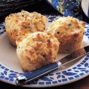 Bacon Cheddar Chive Muffins