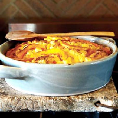 Butternut Squash Bread Pudding