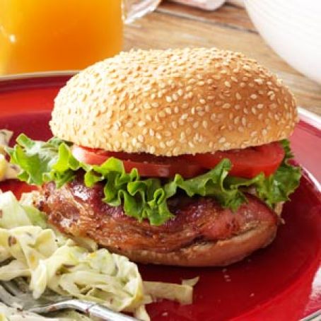 Bacon-Wrapped Hamburgers Recipe