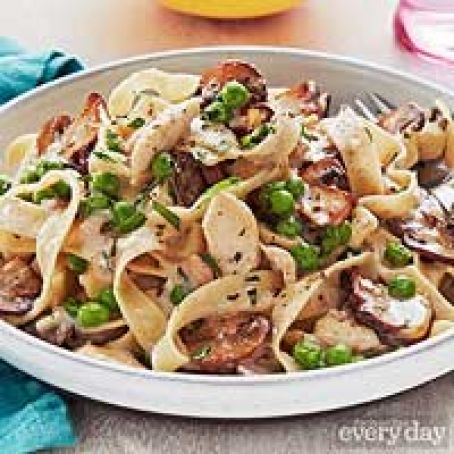 Tarragon-Scented Chicken Tetrazzini